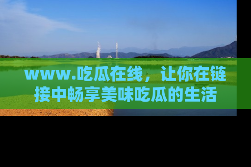 www.吃瓜在线,让你在链接中畅享美味吃瓜的生活