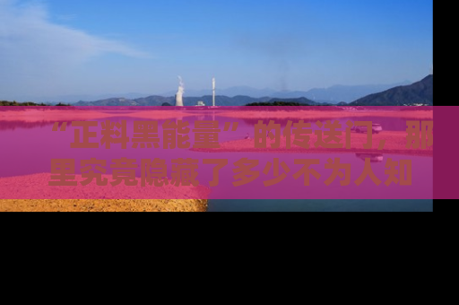 “正料黑能量”的传送门，那里究竟隐藏了多少不为人知的秘密？