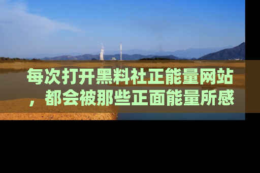 每次打开黑料社正能量网站,都会被那些正面能量所感染,一起加入不打烊的快乐吧!