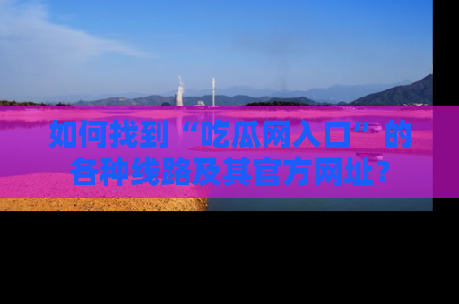 如何找到“吃瓜网入口”的各种线路及其官方网址?