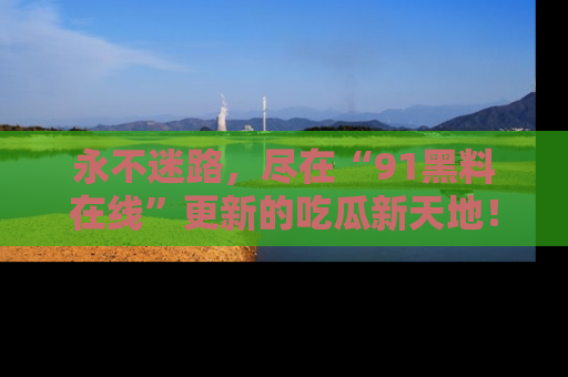 永不迷路，尽在“91黑料在线”更新的吃瓜新天地！