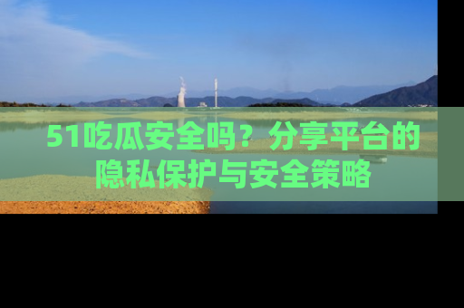 51吃瓜安全吗？分享平台的隐私保护与安全策略