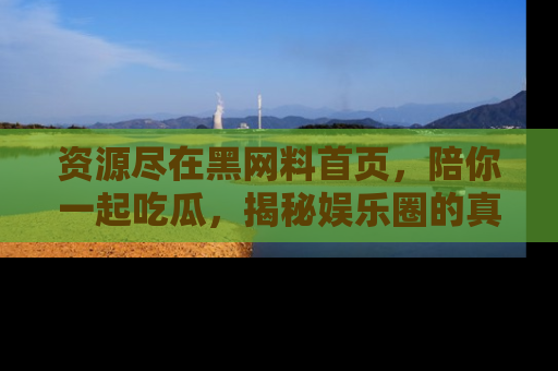 资源尽在黑网料首页，陪你一起吃瓜，揭秘娱乐圈的真实内幕